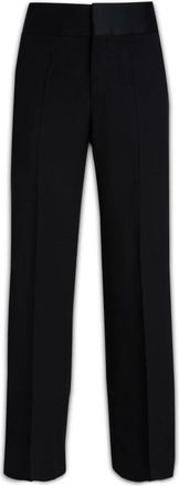 Valentino Garavani Heren, Broeken, Zwart, Maat: XL Wol