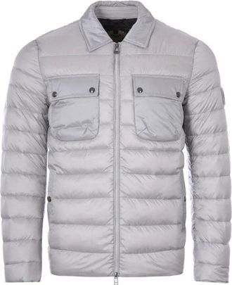 Belstaff Tour Old Silver Down Overshirt Jacket