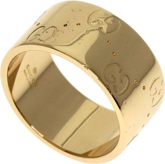 Gucci Icon Yellow Band Ring (Pre-Owned)