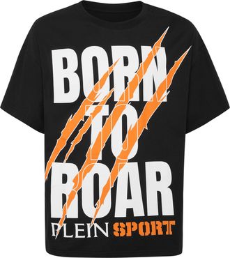 Plein Sport T-Shirt Ronde Hals Ss Scratch