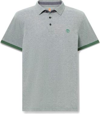 Timberland Baboosic Brook Oxford Short Sleeve Polo Polo-Shirt f&uuml;r Herren | grau