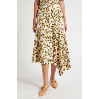 Ulla Johnson Annika High Waist Asymmetric Skirt in Lucent at Nordstrom Rack, Size 10