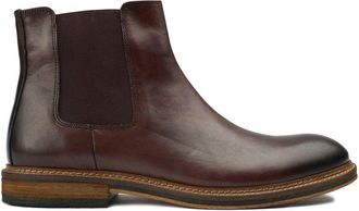 Sole Mens Erlam Chelsea Boots - Brown Leather - Size UK 11