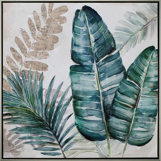 Schubiger M&ouml;bel Bild Bl&auml;tter in Gr&uuml;n