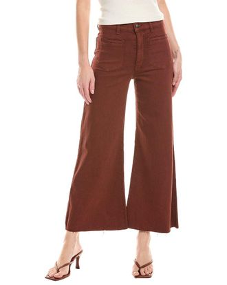 Madewell Henna Flared Wide Leg Crop Jean