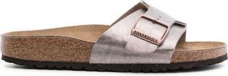 Birkenstock Catalina metallic leather sandals - women - Leather - 36 Narrow - Gold