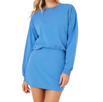 L*Space Groove Mini Dress In Off Shore Blue