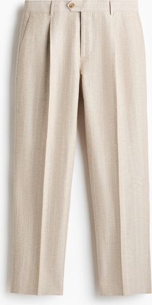 H&M Elegante Hose in Regular Fit - Beige