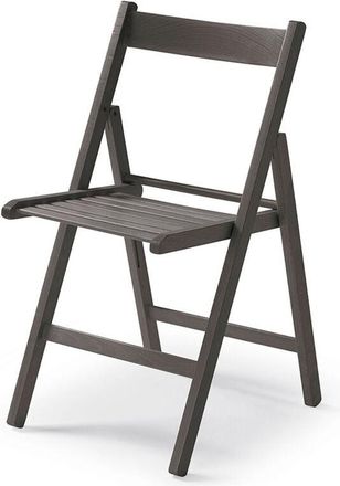 OEM Silla Plegable Madera Gris - 425x475x79
