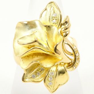 C&A Yellow Gold Yellow Gold (18K) Band Ring (Pre-Owned)