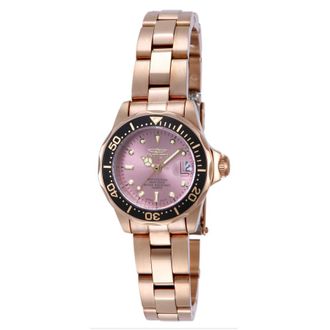 Invicta Pro Diver Quartz Pink Dial Unisex Watch 14100