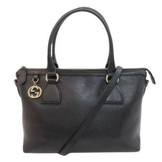 Gucci Pre-owned Handbags, female, Black, Size: ONE SIZE Pre-owned Handbag