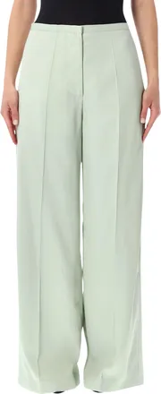 Alberta Ferretti Wide Leg Viscose Palazzo Pants