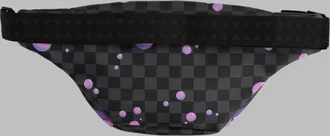 Sprayground Kids Crossbody Bag Purple Slime Takeover Multicolour Polyvinyl Chloride Clutch
