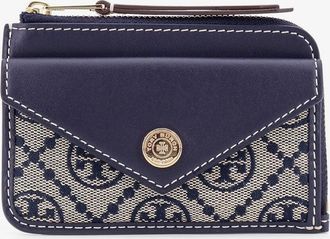 Tory Burch Portafogli T Monogram Envelope Zip Card Case - TORY BURCH - gender_Woman