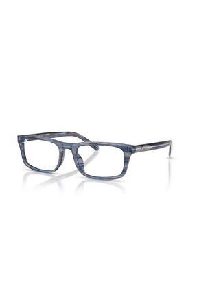 Diesel 54mm Rectangle optical glasses in Blue at Nordstrom