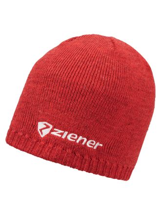 Ziener Skim&uuml;tze ZIENER IRUNO-Z hat unisex, Damen, rot, Materialmix, M&uuml;tzen Skim&uuml;tze