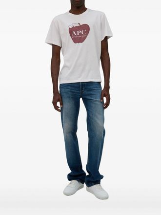 A.P.C. Tshirt Manches Courtes Pomme Gots