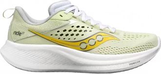 Saucony Womens Ride 17 Running Shoes In Fern/cloud