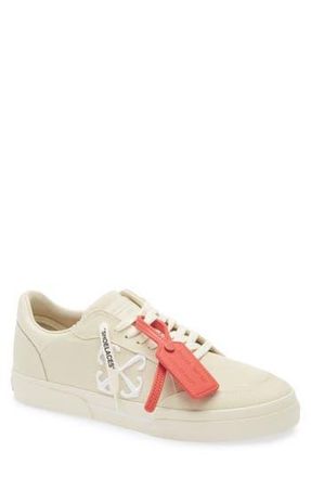 Off-white Low Vulcanized Sneaker in Angora White at Nordstrom Rack, Size 7Us / 40Eu