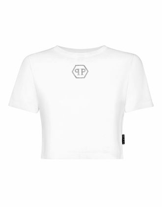 Philipp Plein T-Shirt Ronde Hals Hexagon