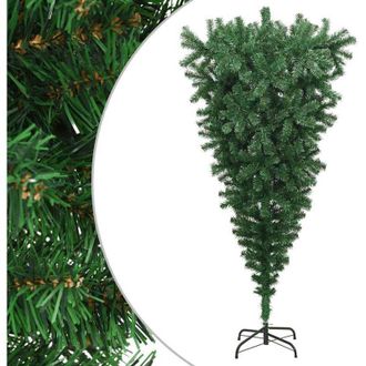 vidaXL &Aacute;rbol De Navidad Artificial Invertido Con Soporte Verde 240 Cm Vidaxl