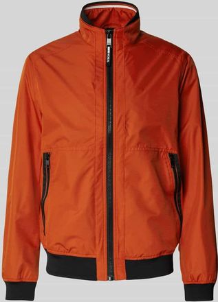Mc Neal Jacke mit Stehkragen in Rostrot, Größe L