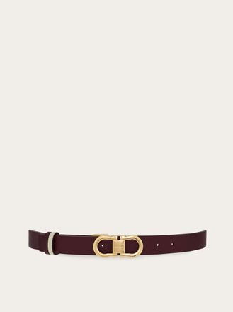 Ferragamo Women Reversible and adjustable Gancini belt Violet