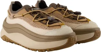 Moon Boot Womens Moon247 Xlace Sneaker Beige Calfskin
