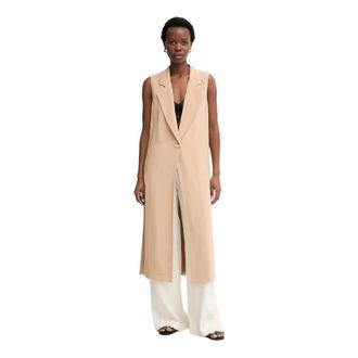 Simona Corsellini Mujer, Chaquetas, Beige, Talla: M