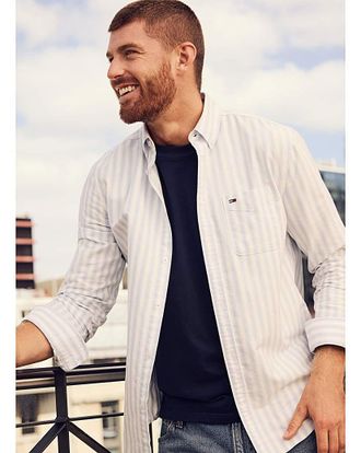 Tommy Jeans Regular Stripe Oxford Shirt