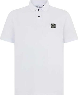 Stone Island Poloshirt met Stone Island-logopatch