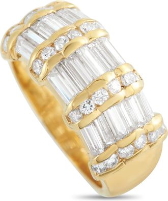 Luxury Bazaar 18K Yellow Gold 2.25ct Diamond Ring MF03-011926