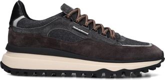 Floris Van Bommel Winter Grip Lage Sneakers - Heren - Sneakers - Grijs - 42 2/3 EU - Wol - Schoenen