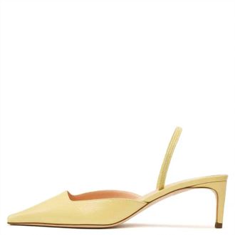 Rupert Sanderson Womens Aminta Slingback Heel In Buttercup