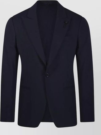 Lardini virgin wool single breasted suit