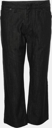 Emporio Armani Black Denim Capri Jeans