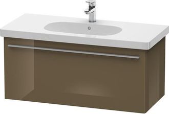 Duravit Duravit X-large Vanity Unit Wall Hung 6049, 1 Caj&oacute;n, 1000mm Para El C&oacute;digo D, Color (frente/cuerpo): Marr&oacute;n Oliva Laca Alto Brillo - Xl604906161