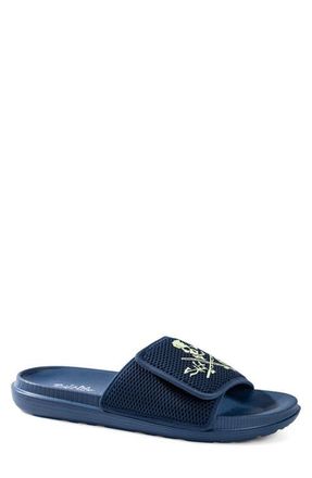 Salt Life The Reel Pool Slide Sandal in Navy/navy at Nordstrom, Size 11