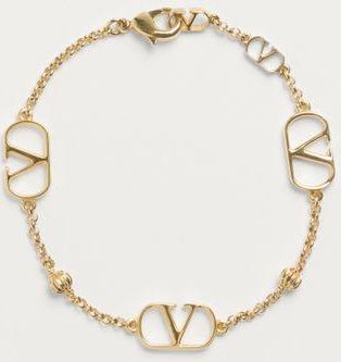 Valentino Garavani Bracciale VLogo Signature In Metallo Donna ORO M