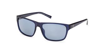 Timberland TB9296 Polarized 90D Mens Sunglasses Blue Size 60