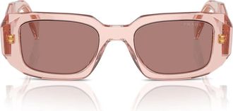 Prada Sunglasses Pr17 Ws 19 Q10 D Pink/Light Brown Unisex