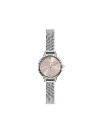 Olivia Burton Mini Classic rhinestone watch - Roze