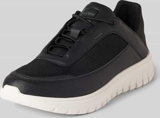 Geox Sneaker mit Gummisohle in Black, Gr&ouml;&szlig;e 41