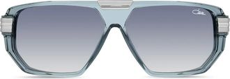 Cazal Sunglasses Cazal 8045 003 Silver Gray/Gray Gradient Unisex