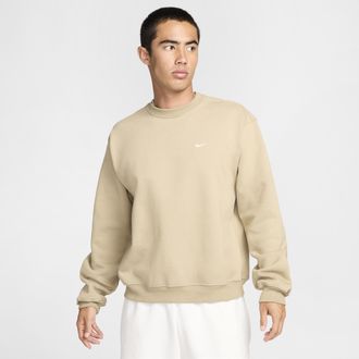 Nike Mens Made In the USA Crew Sweatshirt in Brown | CQ4004-247