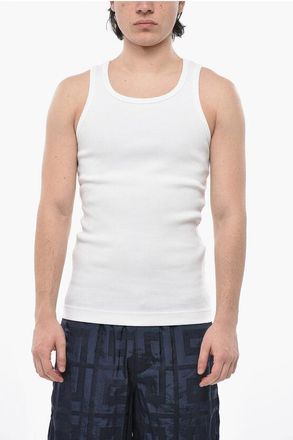 Givenchy Ribbed Stretch Cotton Tank Top size Xs