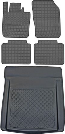 OEM Juego De Alfombrillas De Goma Para Coche Y Alfombrilla Para Maletero Para Volvo S90 Sed&aacute;n (desde Octubre De 2016)