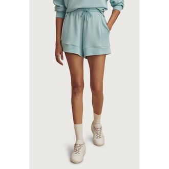 Varley Atrium High Waist Shorts in Porcelain Blue at Nordstrom, Size X-Large