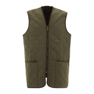 Barbour Diamond Quilted Gilet - Heren - Bodywarmers - Groen - 4XS - Jassen